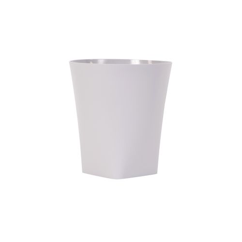 Certified Green Eco Contour Collection Wastebasket, 14 Quart, Greige